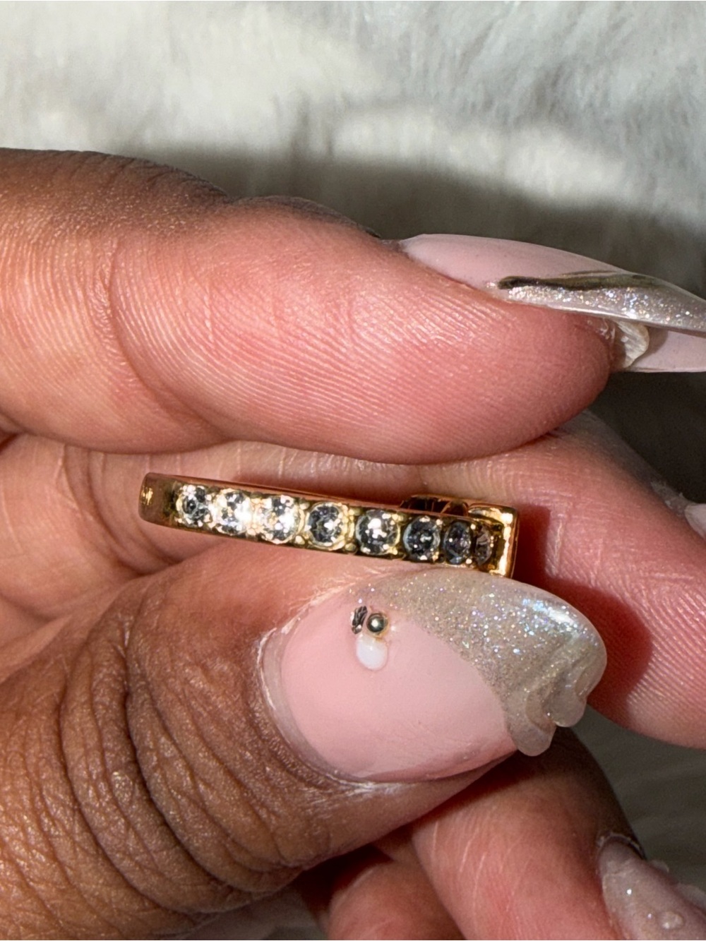 Dior Gold Metal Revolution Ring- SIZE SMALL - Picture 5 of 8